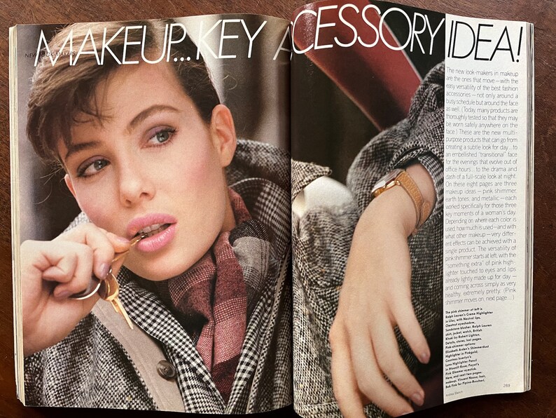 Vogue EE. UU. Agosto de 1981: Kelly Emberg por Richard Avedon imagen 7