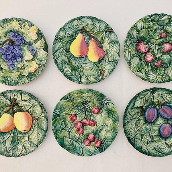 Majolica Plates - Etsy
