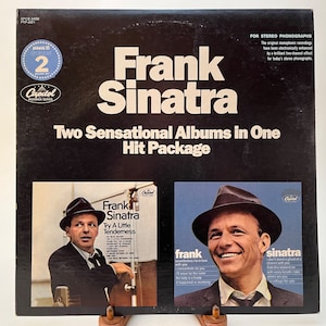 Frank Sinatra – Try A Little Tenderness / Nevertheless I&#39;m In Love With You / 1973 Gatefold Double Vinyl / Capitol Records – SPCB-3490