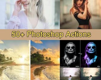 50+ Exclusive Photoshop Actions