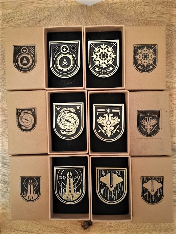 Destiny 2 inspired SealsAll seals available. 3d printed Etsy