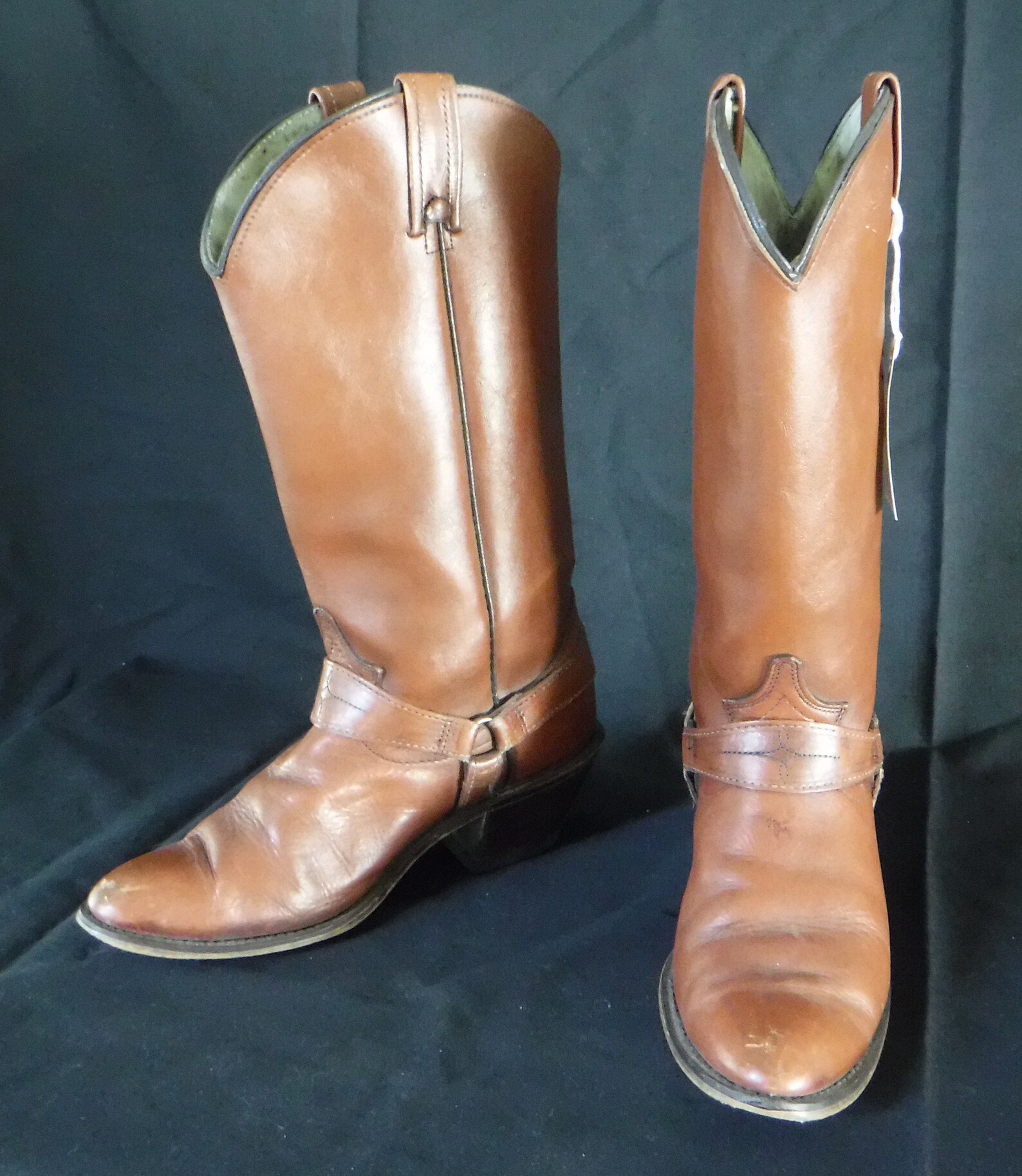 Women's Acme Western Harness Boots Size 7-1/2M | Etsy