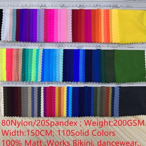 80 Nylon 20 Spandex 