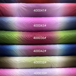 4 way stretched way polyester spandex three color ombre gradient fabric print works for ballet, gymnastics, dancewear, leotard, bodysuit,