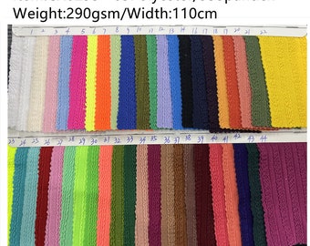 4 Stretch way 65Polyester 35Spandex seercsuker fabric 290gsm weight works for swimwear, activewear leggings, Clothes Price sold by yard