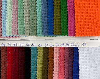 4 Stretch way 95 Polyester 5 Spandex checks solid fabric 270gsm weight for clothes, dress, boutique, decor, sofa cover, diy,  sold by yard