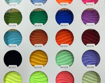 4 Stretch way Polyester Spandex wave strips fabric fabric 260gsm weight works for swimwear, bikini, yogawear, Clothes Price sold by yard