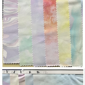 4 stretch way 88Nylon 12Spandex rainbow gradient fabric print Weight 180gsm suit dress, clothes swimwear, ballet, bikni clothes sold by yard