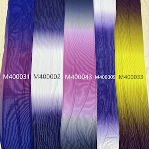 4 way stretched way polyester spandex 40D power mesh gradient ombre fabric works for girl ballet, gymnastics, dancewear, leotard, bodysuit,