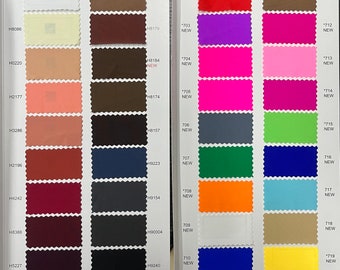 2024 Newest 154 Solid Colors (The 71-154 colors ) 4 stretch way 80 Nylon 20 Spandex ideas for swimwear, bikini, leotard, DIY Price sold yard