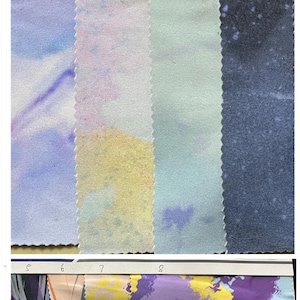 4 stretch way 75 Nylon 25 Spandex gradient fabric print Weight 230gsm suit dress, clothes, swimwear, leggings, ballet, clothes  sold by yard