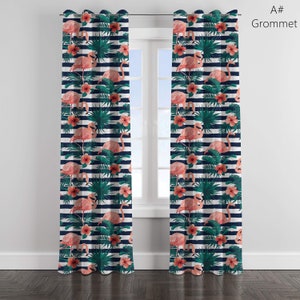 C6031#  Blackout Window Curtain Grommet, Rod Pocket, Thermal Insulated living room, bedroom, Support Custom Size Sold by 2 Panels, Free Ship
