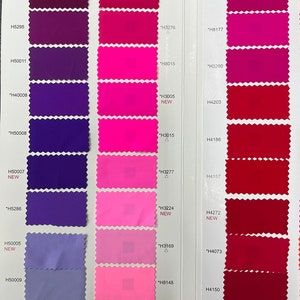 2025 Newest 180 Solid Colors (The 1-70 colors ) 4 stretch way 80 Nylon 20 Spandex ideas for swimwear, bikini, dancewear, DIY Price sold yard