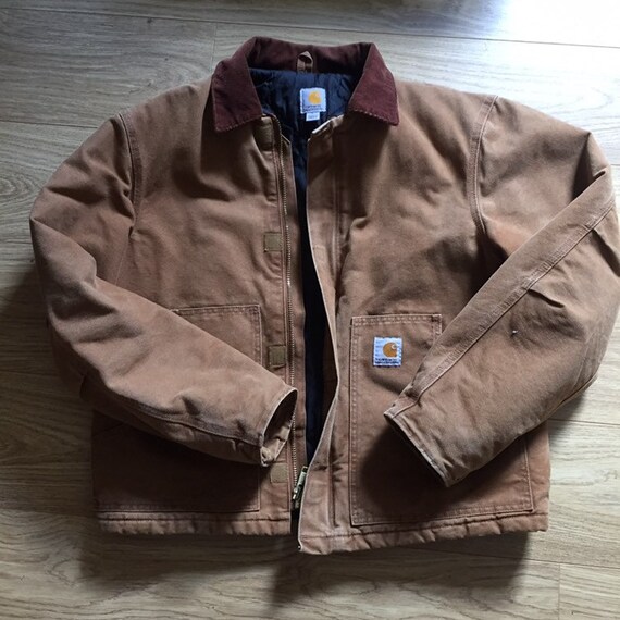 Carhartt heavy duty winter jacket vintage retro wo