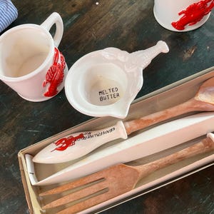 Vintage China Lobster Serving Pieces