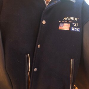 Avirex Wool Jacket - Etsy