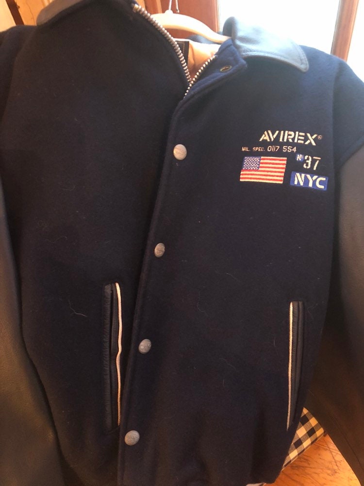 Avirex Wool - Etsy Avirex Wool - Etsy