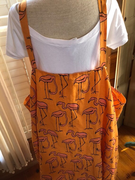 Flamingo Jumper/Apron