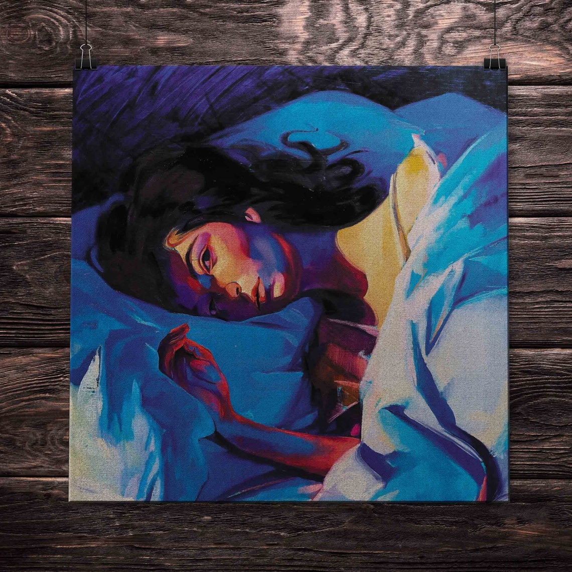 Lorde Melodrama CANVAS Poster Wall Art Printed Home Decor | Etsy