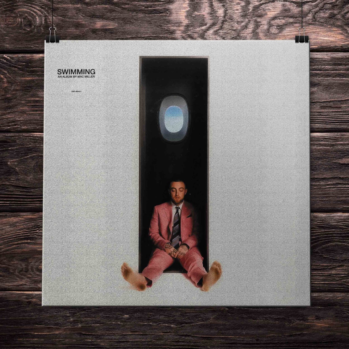 Mac Miller Swimming album Cover CANVAS Poster Wall Art Printed Etsy