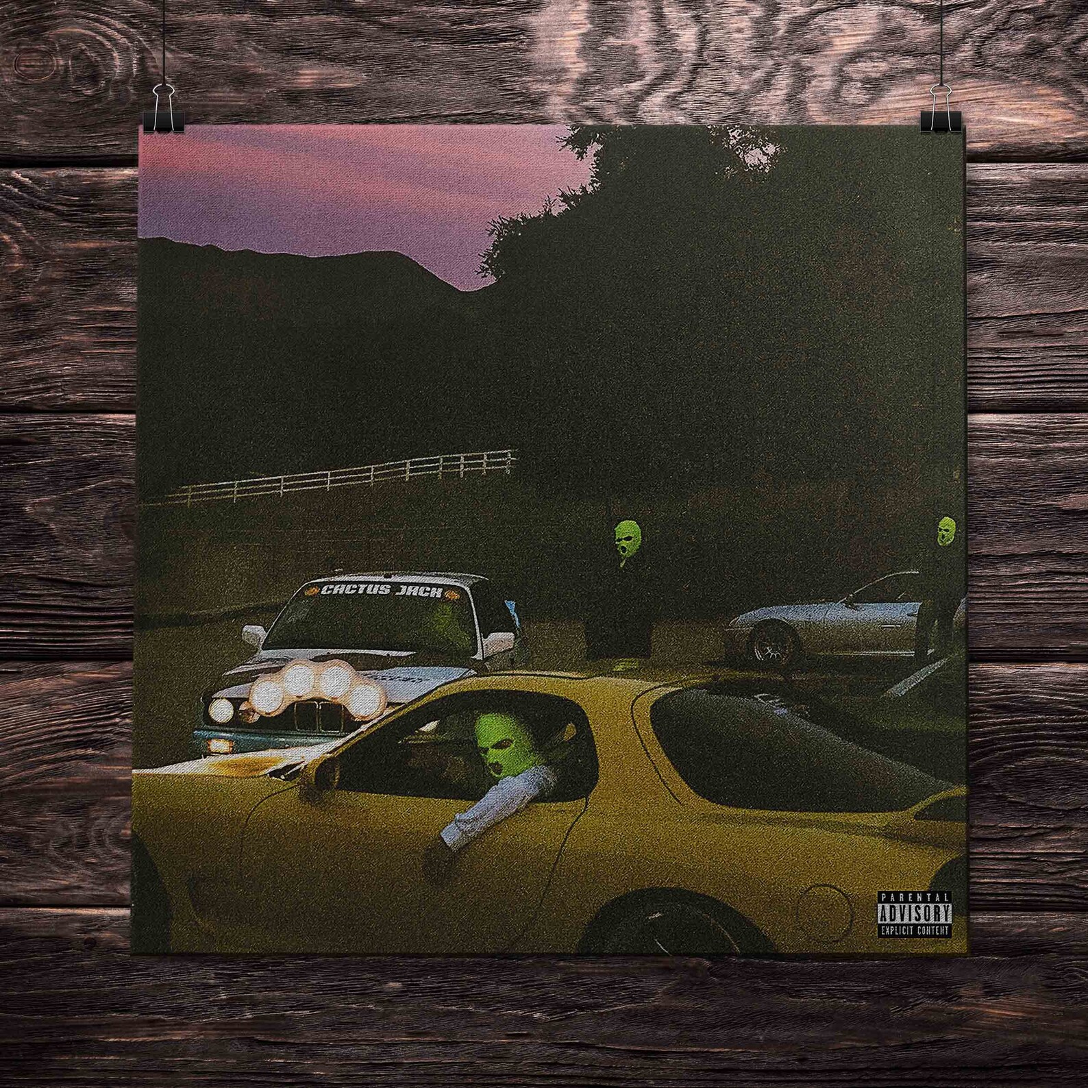 JACKBOYS & Travis Scott JACKBOYS album Cover CANVAS Poster Etsy