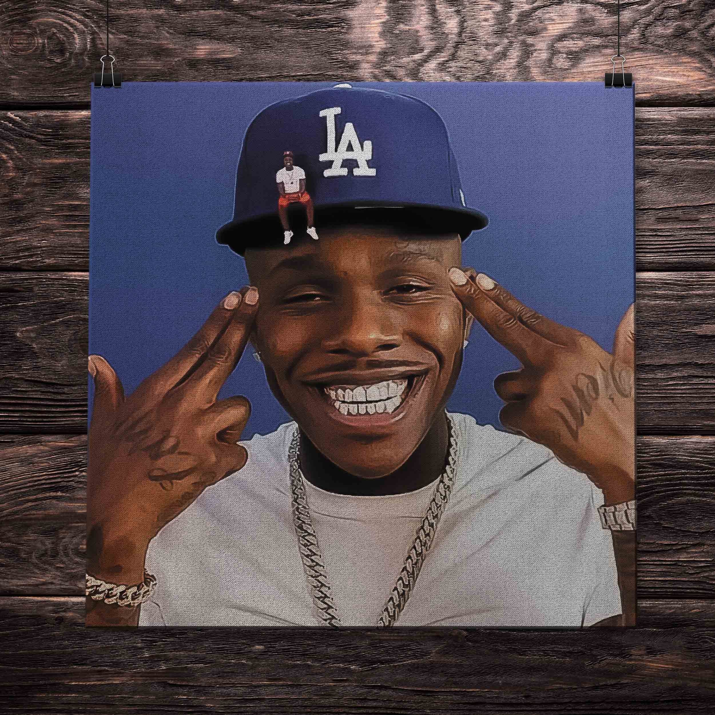Dababy baby on baby album Cover CANVAS Poster Wall Art Etsy