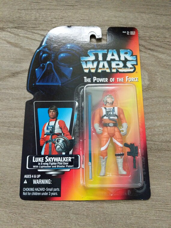 Luke Skywalker in X-wing Fighter Pilot Gear With Lightsaber and