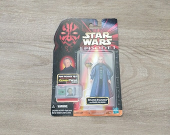Figurine articulée vintage Star Wars Senator Palpatine, épisode 1