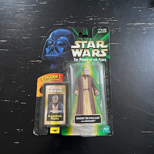 Anakin Skywalker With Lightsaber, Vintage Star Wars Toys, StarWars Anakin Skywalker Episode 1 Action Figures, Gifts for kids