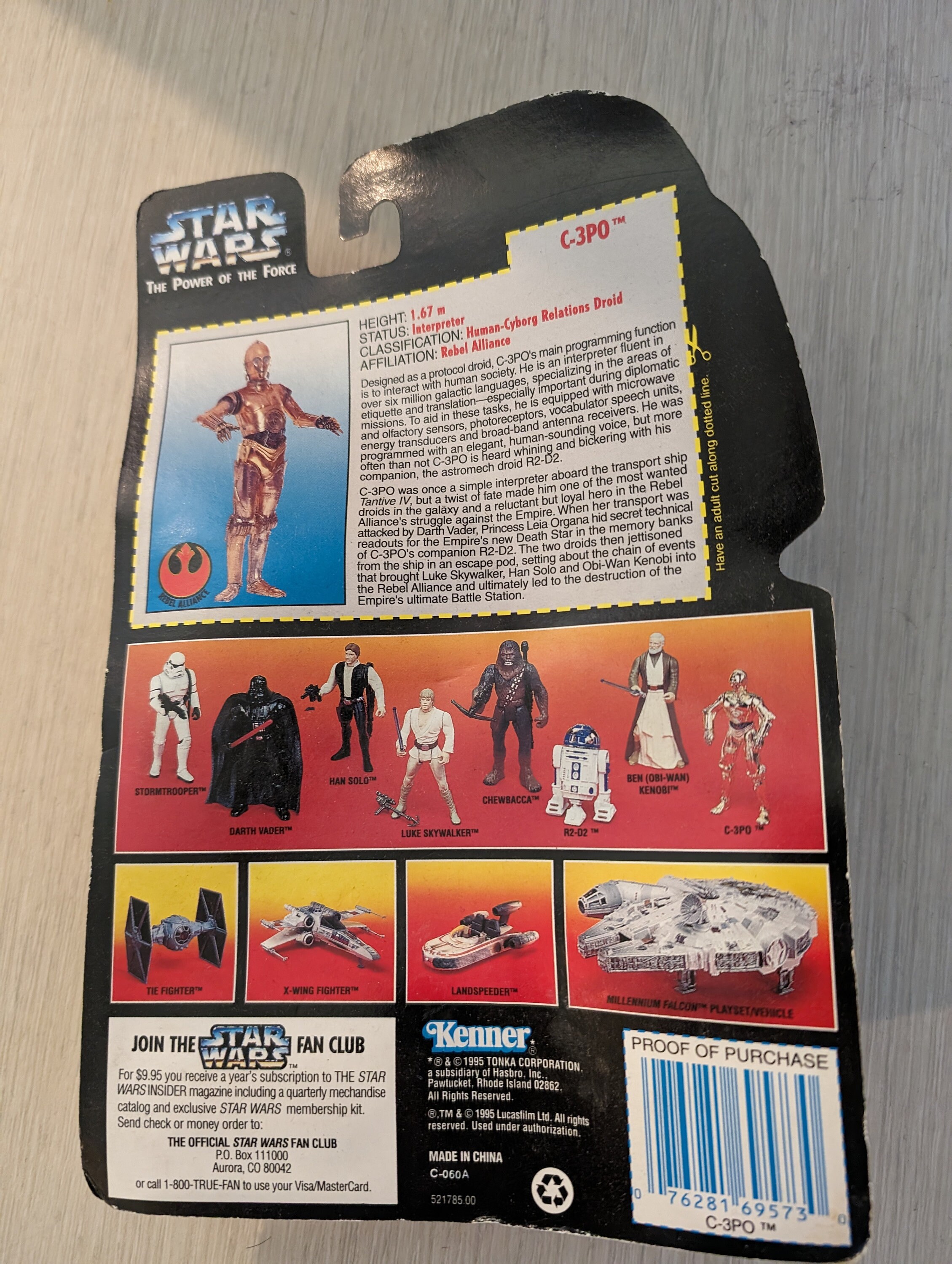 C-3PO Kenner, Vintage Star Wars Toys, Starwars Gold C3PO