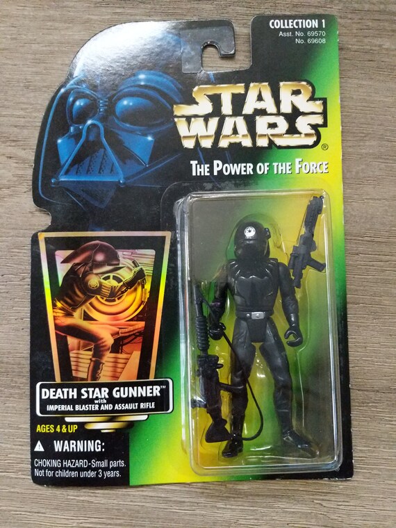 DEATH STAR GUNNER With Imperial Blaster and Assault Rifle Guns