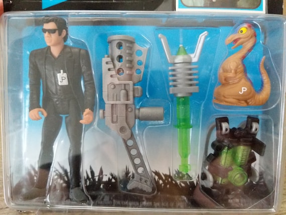 Vintage Jurassic Park Toy Dr Ian Malcolm Action Figure / Old