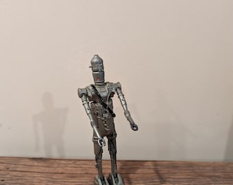 Vintage Star Wars Figure IG-88 1980 Hong Kong Toy, StarWars Empire Strikes Back Action Figures, Bounty Hunter Mandalorian Valentines Gifts