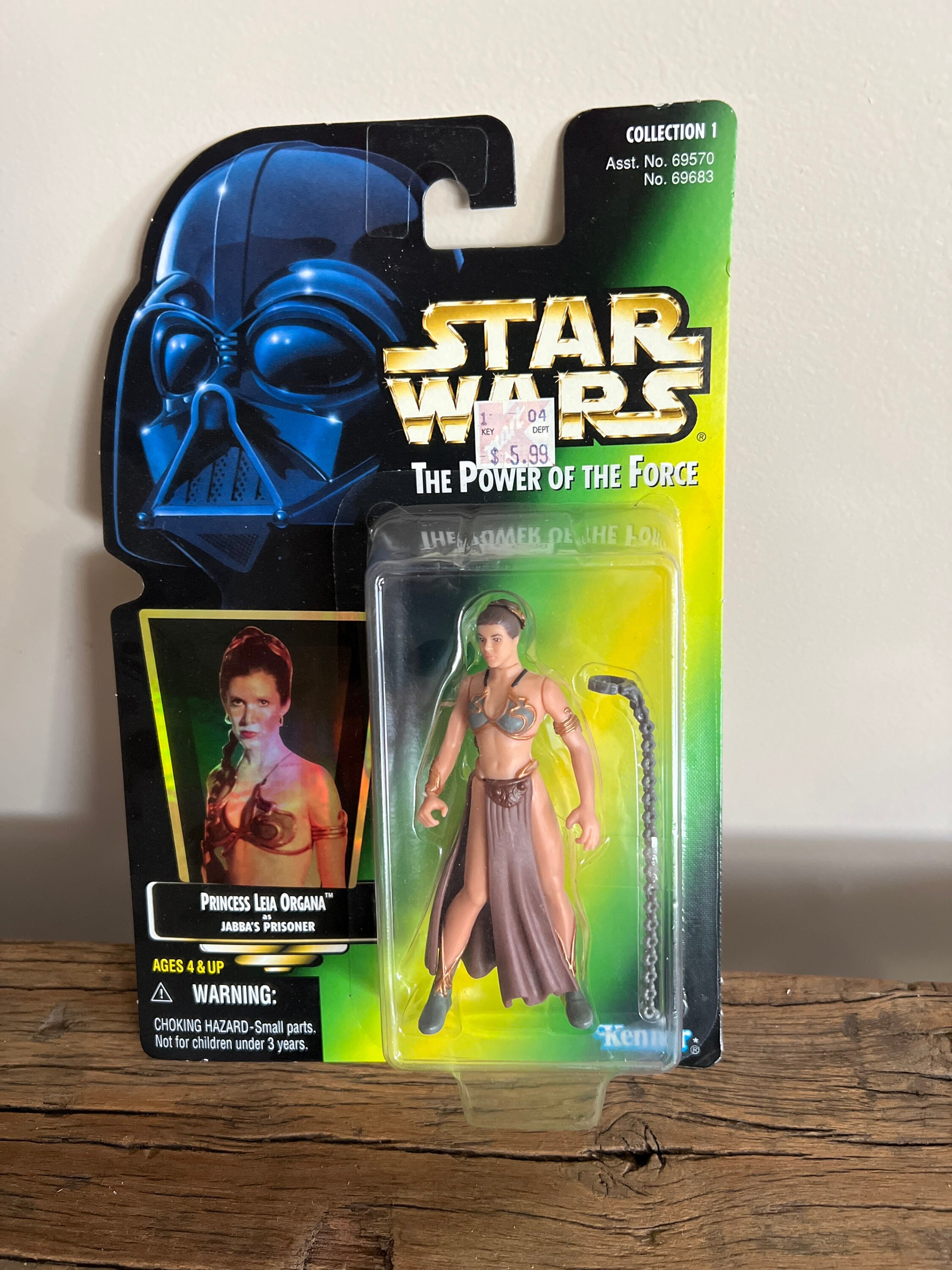 PRINCESS LEIA Organa as Jabba's Prisoner, Vintage Star Wars Toys