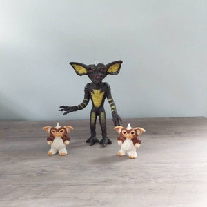 Gremlins Large Stripe and his little friends!  Original Gremlins Doll toys 1984 Set, The Gremlin movie, Christmas gifts, mogwai