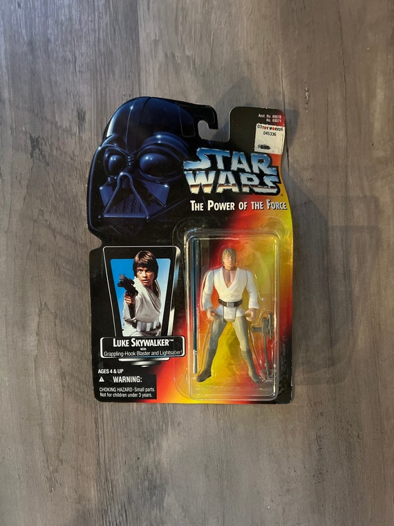 Luke With Grappling Hook Blaster and Lightsaber, Vintage Star Wars