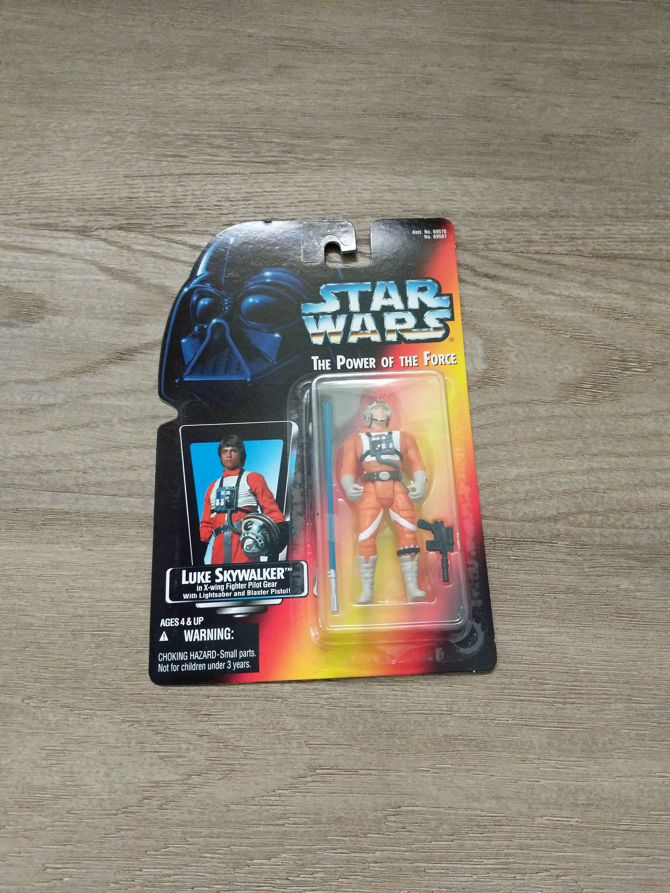 Luke Skywalker in X-wing Fighter Pilot Gear With Lightsaber