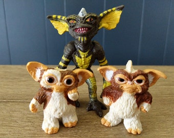 Gizmo and Stripe! Vintage Toy Original Gremlin 1984 Set From the