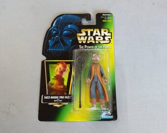 Vintage Star Wars Rare Figure Yak Face with weapon REPRO 