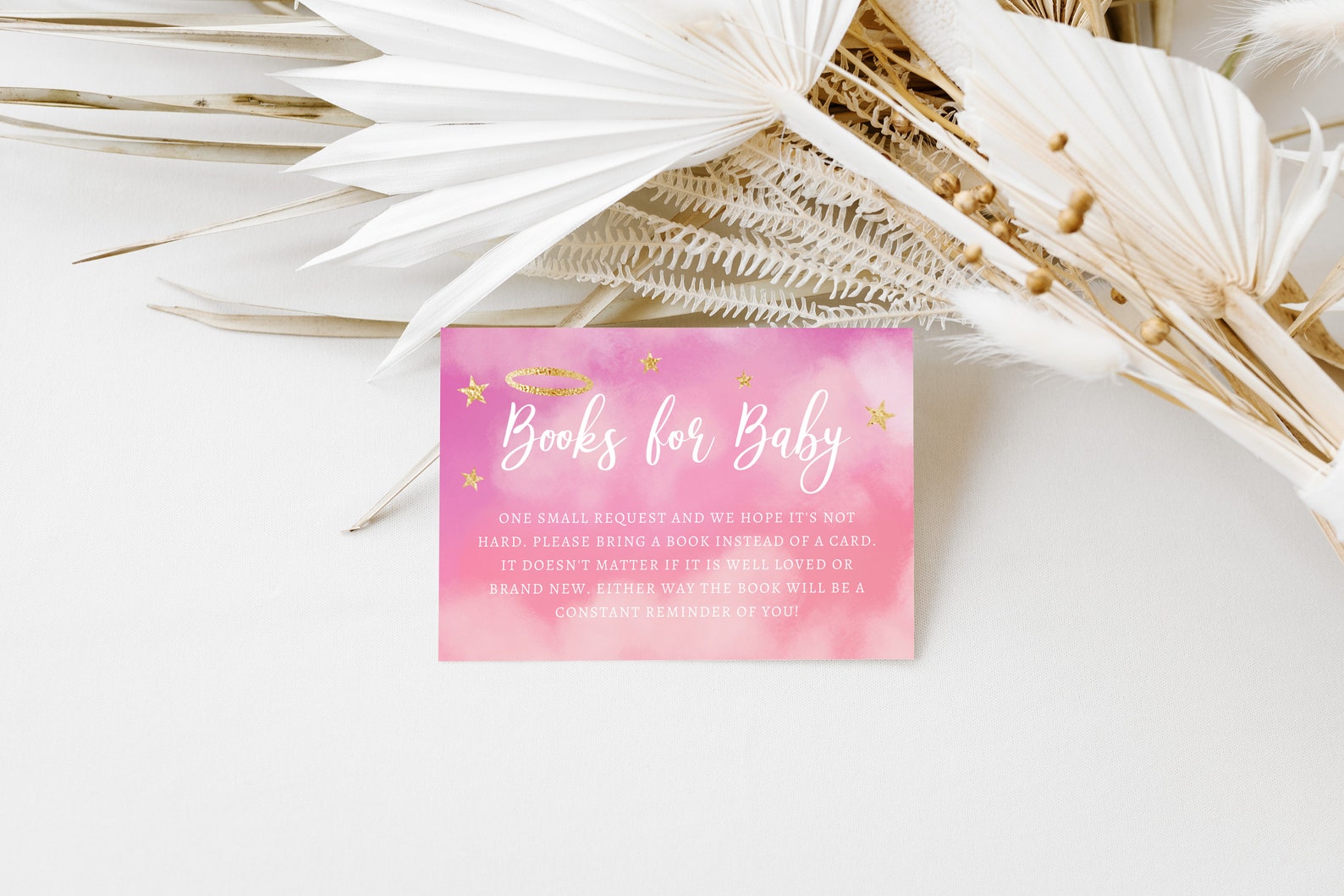 Printable Heaven Sent Theme Baby Shower Book Request Instant - Etsy