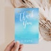 Printable Heaven Sent Baby Shower Thank You Card Editable - Etsy