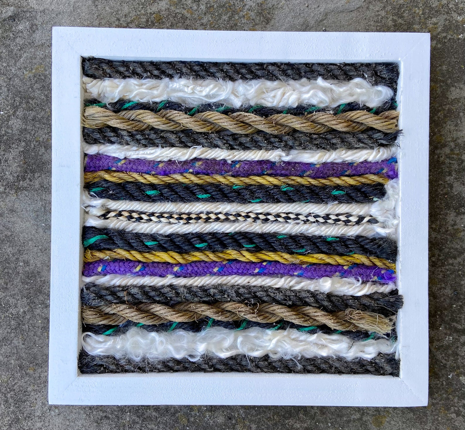 Recycled Nautical Rope Art Etsy