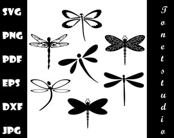 Download Dragonfly Svg Etsy