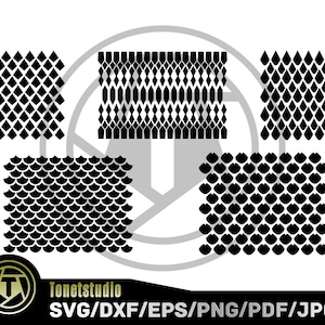 Escamas de cobra svg, escamas de dragão svg, escamas de sereia svg, escamas svg, escamas de lagarto svg, escamas de répteis svg, Animal Print Svg, Padrão animal, cobras