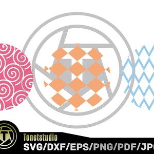 20 Circle Patterns Svg,keychain Pattern Svg,keychain Svg,patterns Svg ...