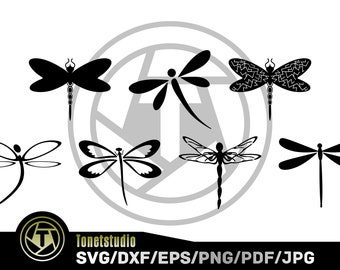Digital Drawing & Illustration Dragonfly svg Files for cricut Imagine ...