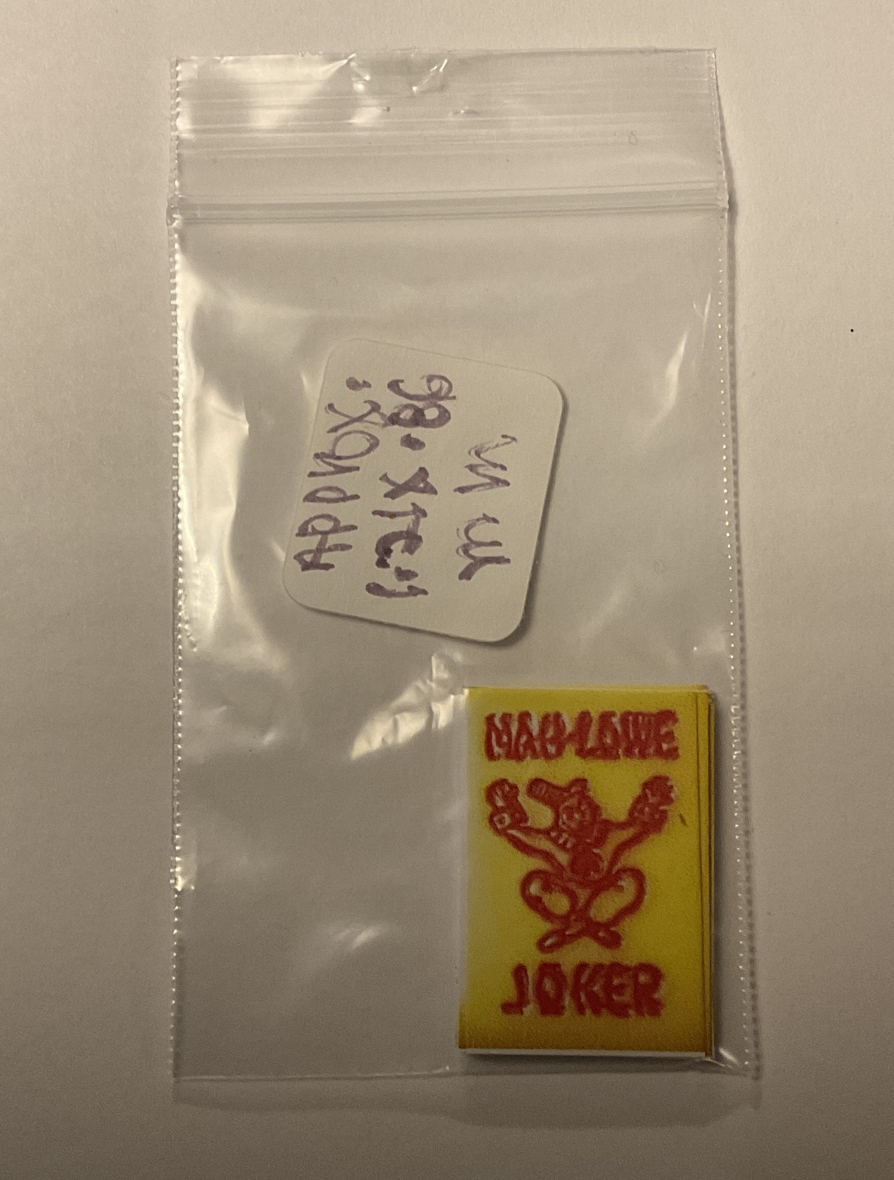 Set Of 10 Stickers For Creating Mah Jong Mahjong Mah Jongg Joker Tiles Approximately 1.21 x .86