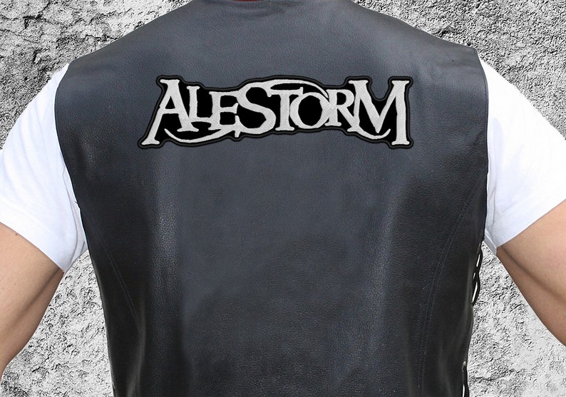 Alestorm big back patch Folk metal band patch.