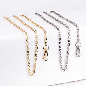 Replacement Metal Purse Chain Choice of Length Metal Purse Chain Purse Chain Chain for Purses Handbag Chain image 10