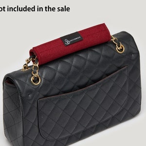 Chanel Medium/Large Red Quilted Caviar Classic Double Flap by Ann's Fabulous Finds